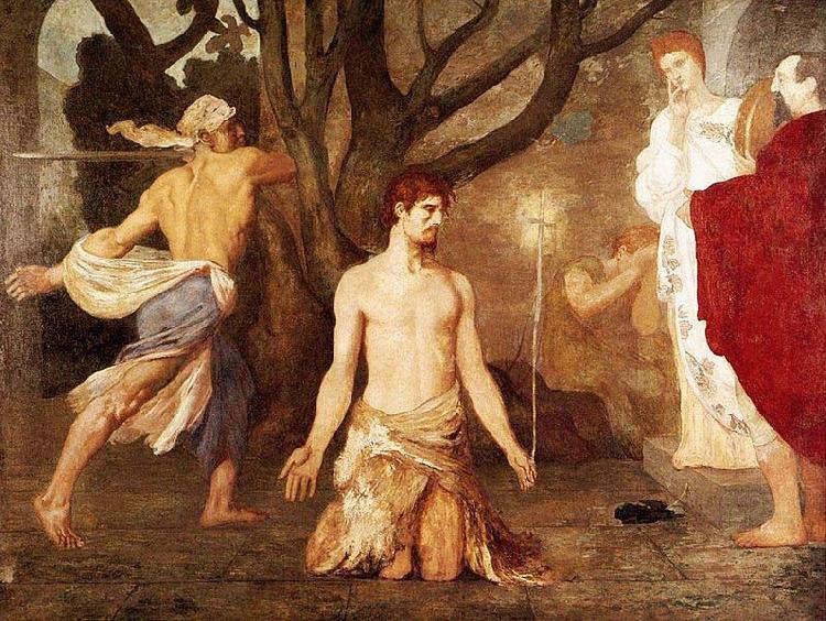 Pierre Puvis de Chavannes The Beheading of St John the Baptist